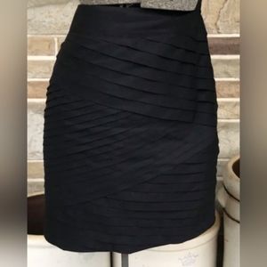 White House Black Market Black Skirt.  SIZE 10